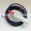 FKC series Capacitive Sensor, M12/M18/M30 Teflon Housing, Chemical and Corrosion Resistance, Four-wire Type Offered.