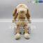 New Product Manufacture Patch Dog Plush Animal Toy with Long Legs