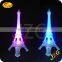 Wholesale colorful fashion travel France souvenir plastic mini eiffel tower for home decoration