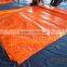 12feet x 15feet fireproof orange color pvc manufacturers uk