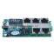 Mini 5 port 10/100mbps Ethernet Switch Board for embedded system wiring