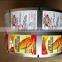 Food grade PET12/aluminum foil7 laminated roll film