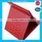 Promotion PU fold compact Mirror Red travel mirror