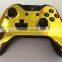 Custom gold chrome gamepad Controller Housing Shell replace case Front face Plate for xbox one gold shell