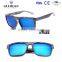 Wood PC Quick delivery mirror lenses wholesale custom logo sunglasses polarized designer