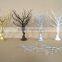 decorative artificial plastic wedding table tree centerpiece
