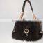 Factory price exotic skin hanfbags real mink fur bags for fashion women