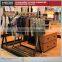 High End Retail Clothes Store Wood Display Shelf