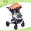 Cotton PU Fabric Good Custom Baby Doll Stroller With Folding System