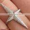 HY Fashion jewelry 925 silver rhodium plated jewelry eastern star masonic for women