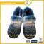 Good Quality Embroidered Waffle Open Toe Home Slipper