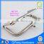 High quality metal frame metal clutch metal purse frame with crystal for handbag A01401