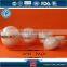 15g,30g,50g ball shape series cream jar, elegant cosmetic bottle with shiny silver rim