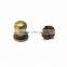 Brass 6mm Sam Broune Stud Button