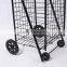 Wholesale stainless steel shopping trolley cart / folding shopping cart with wheels