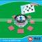 Custom nfc playing cards rfid 13.56 poker