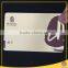CR80 Silkscreen Printed Mirror Finish Brush Silver Plastic Card