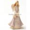 chinese factory custom made handmade carved hot new product resin angel ornaments