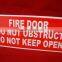 PVC Fire Safety Sign Board