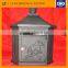 Retro Style outdoor free standing mailbox for apartments