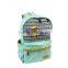 Lightweight Canvas Laptop Bag/Cute School Backpack Travel Bag with Little Doll
