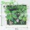 SJLJ013343 plastic grass wall / fake green grass wall for garden home decoration