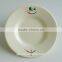 100% Melamine Plate Melamine Snack Tray with 3components