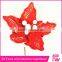 China factory supply crafts decorations cheap artificial poinsettia flower for christmas market
