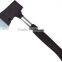 Steel forged 500g axe with wood handle