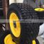 13x5.00-6 flat free PU foam wheel with steel rim