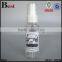 50ml clear plastic spray bottle pet cheap perfume bottle with plastic sprayer