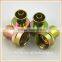 Washing machine hose coupling