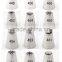 High quanlity stainless steel flower shaped cream nozzles cake cream decorating tip sets