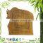 100% Natural bamboo wooden fruit basket