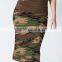 Solid Color Pencil Skirt / Camo Pencil Skirt / Polka Dot Pencil Long layered Tiered Skirts pencil pull