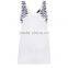 2016 Latest Women Deep V Neckline Sleeveless Embroidered Design Vest HST9314