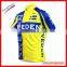 Professional wholesalers of cycling clothing, fluorescent yellow team cycling shirts
