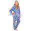 Custom adult footless pajamas onesie unisex stitch costume