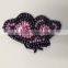 machine made animal applique patch with sequin and bead