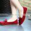 zm50262b europe bowknot tassel lady shoes low cut women single shoe