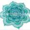 Beach Throw Blanket Yoga Mat Towel Bohemian Round Tapestry Shawl Travel Rug