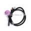Plastic Hair Ties Ball Purple