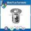 Made in Taiwan Chromed Stainless Steel Thread Zinc Grip Range Jack Nut
