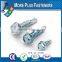 Made in Taiwan Black Stainless Steel Zinc Plated Flange Hexagon Head Self Drilling Teks Screw