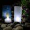 Yellow Flameless Tall Tea Light Candle Holder