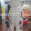 hot sale 100% in-kind shooting white cat mascot adult cat costume white cat mascot costume