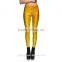 golden water drop jogging legging /morning xg plus size high waist athletic fitness capris yoga pants