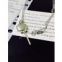 NEFFLY 2016 New Arrival Fashion classic S925 sterling silver jewelry material Tollipop necklace for women girls FREE SHIPPPING