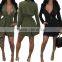 B33792A Autumn fashion manufacture long women fashion jacket