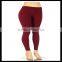 Plus Size Leggings Solid Color Plain Basic Seamless Full Length Stretch Pant New